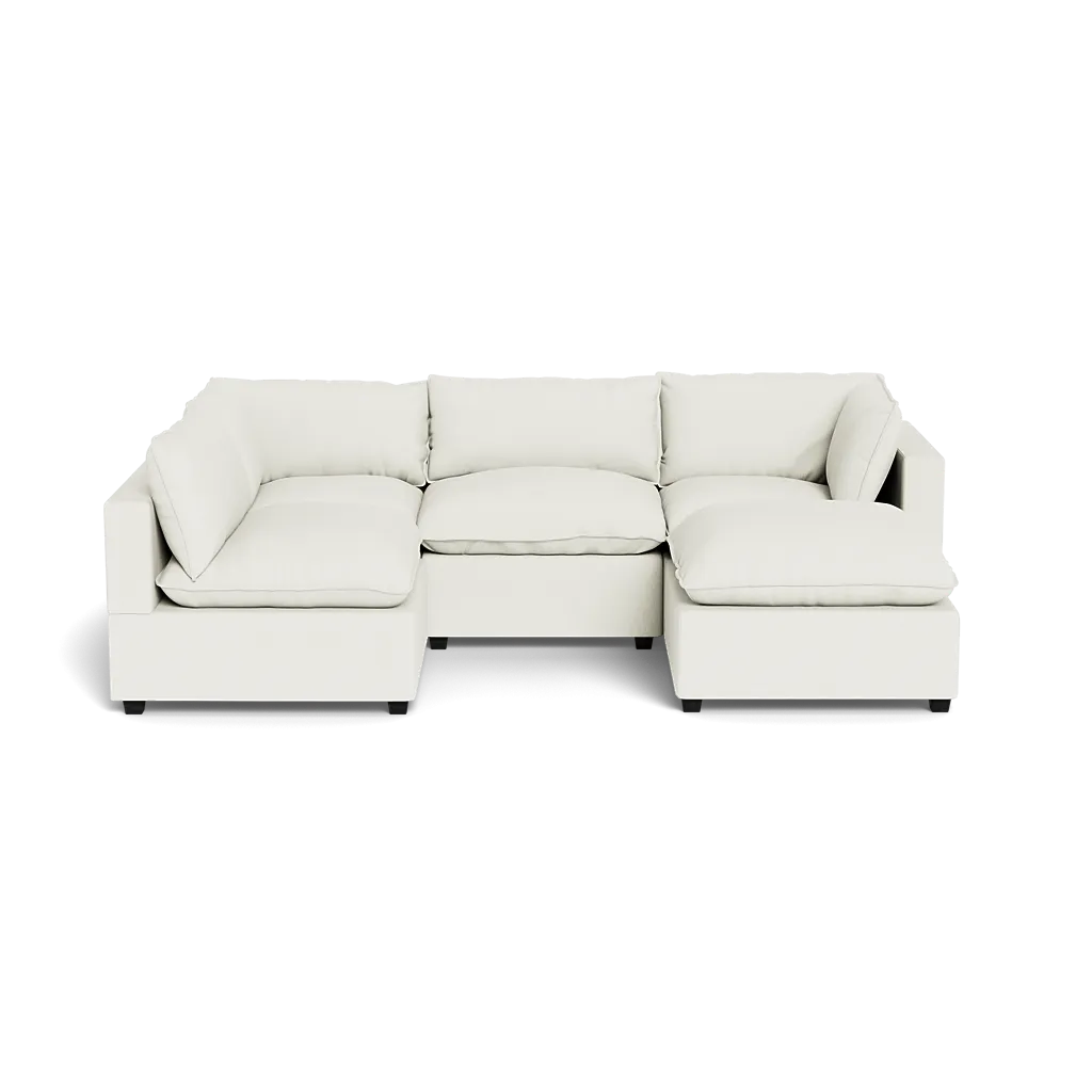 Kova Box Cushion L-Shape   Ottoman