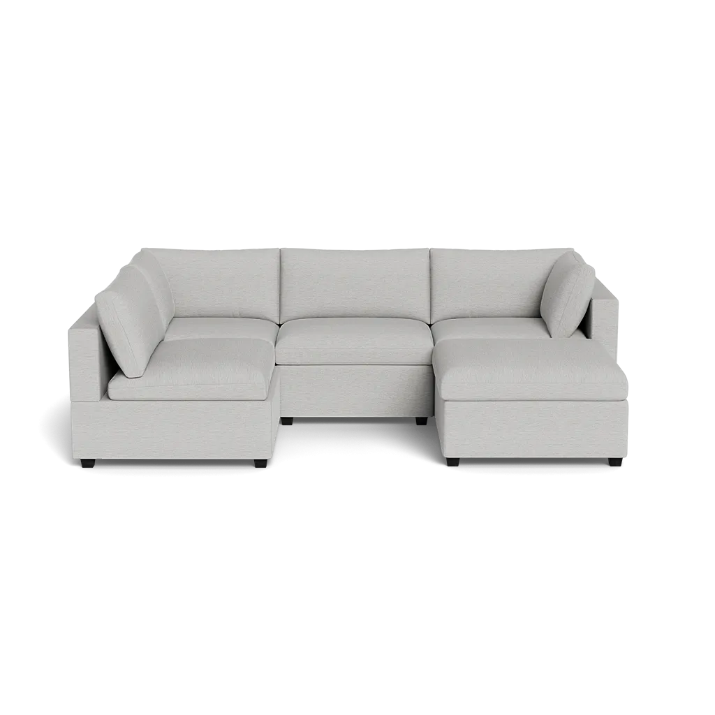 Kova Box Cushion L-Shape   Ottoman