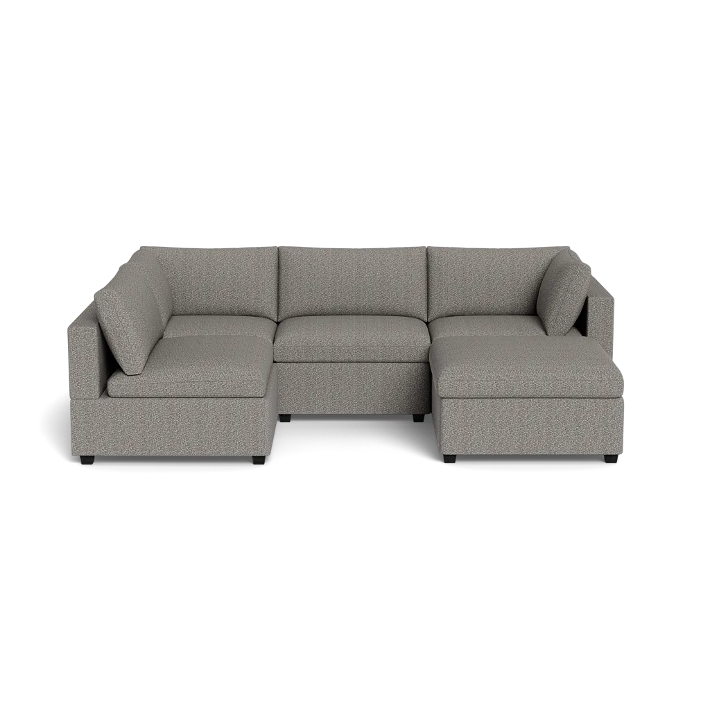 Kova Box Cushion L-Shape   Ottoman