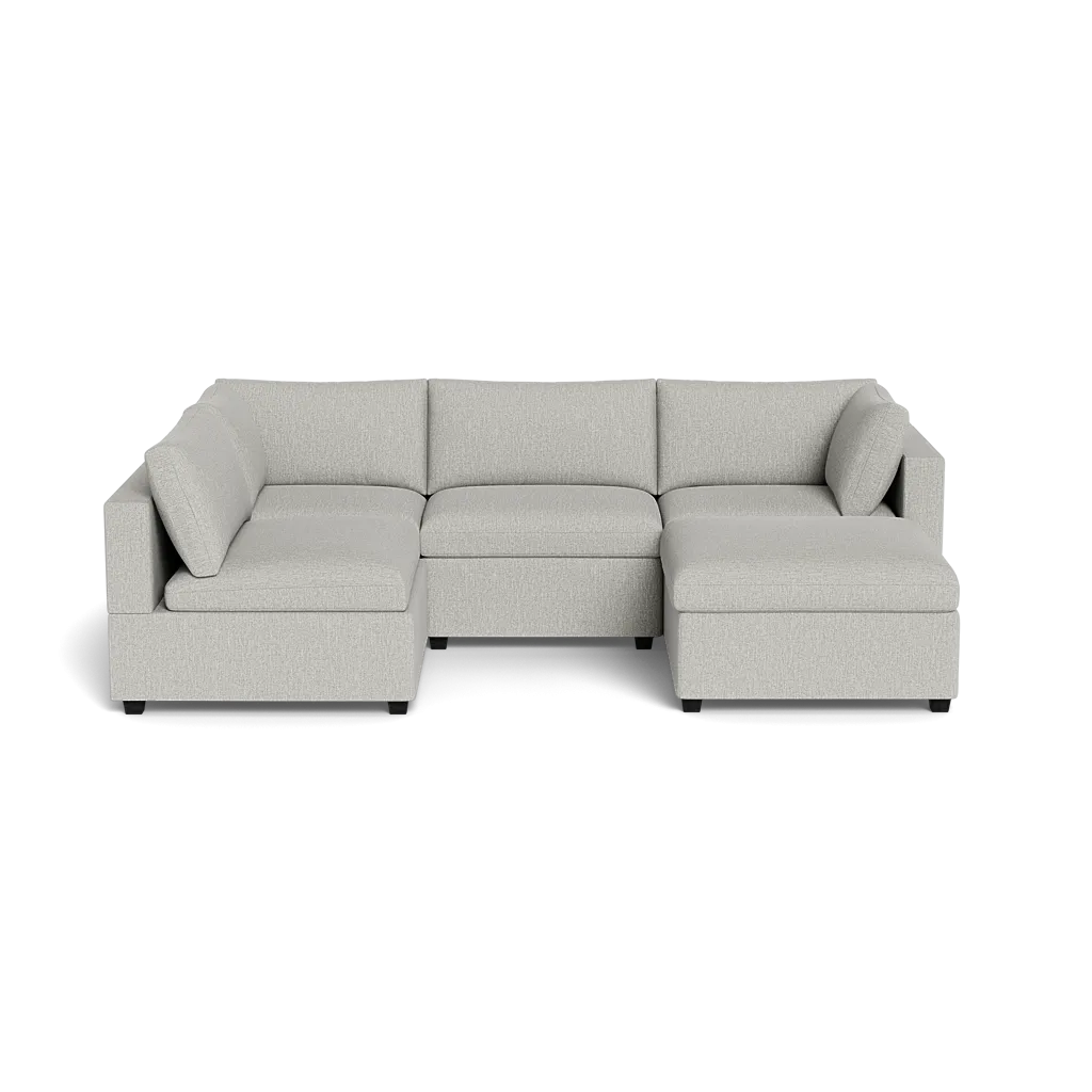 Kova Box Cushion L-Shape   Ottoman