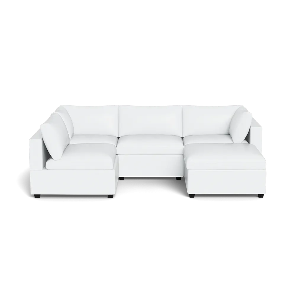 Kova Box Cushion L-Shape   Ottoman