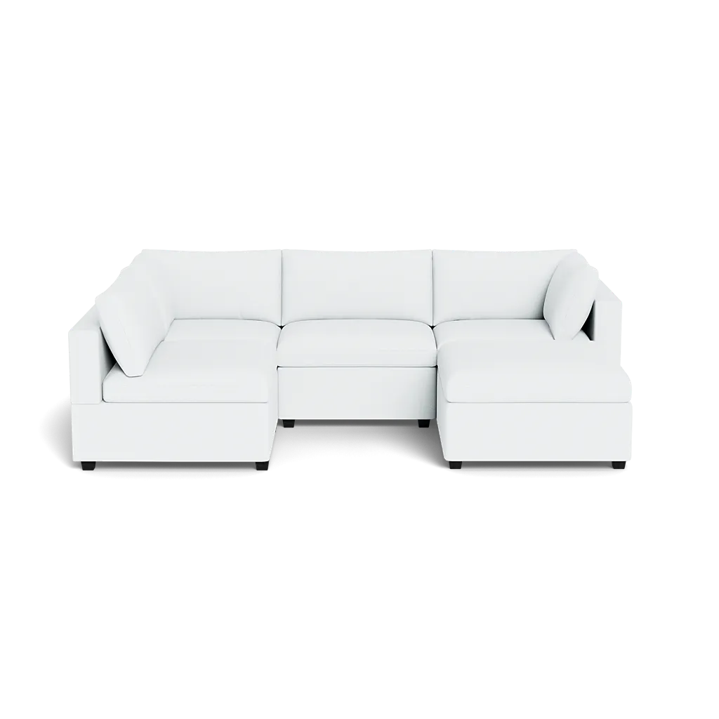 Kova Box Cushion L-Shape   Ottoman