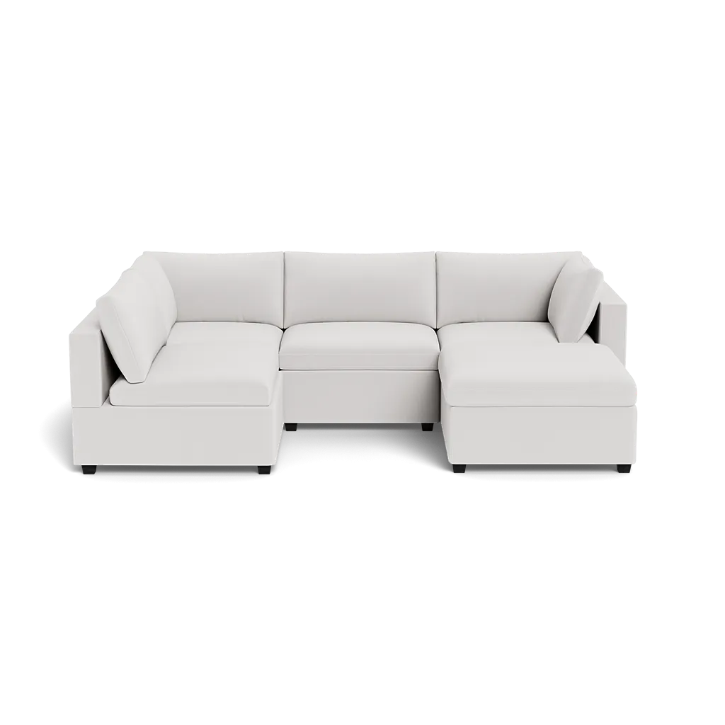 Kova Box Cushion L-Shape   Ottoman