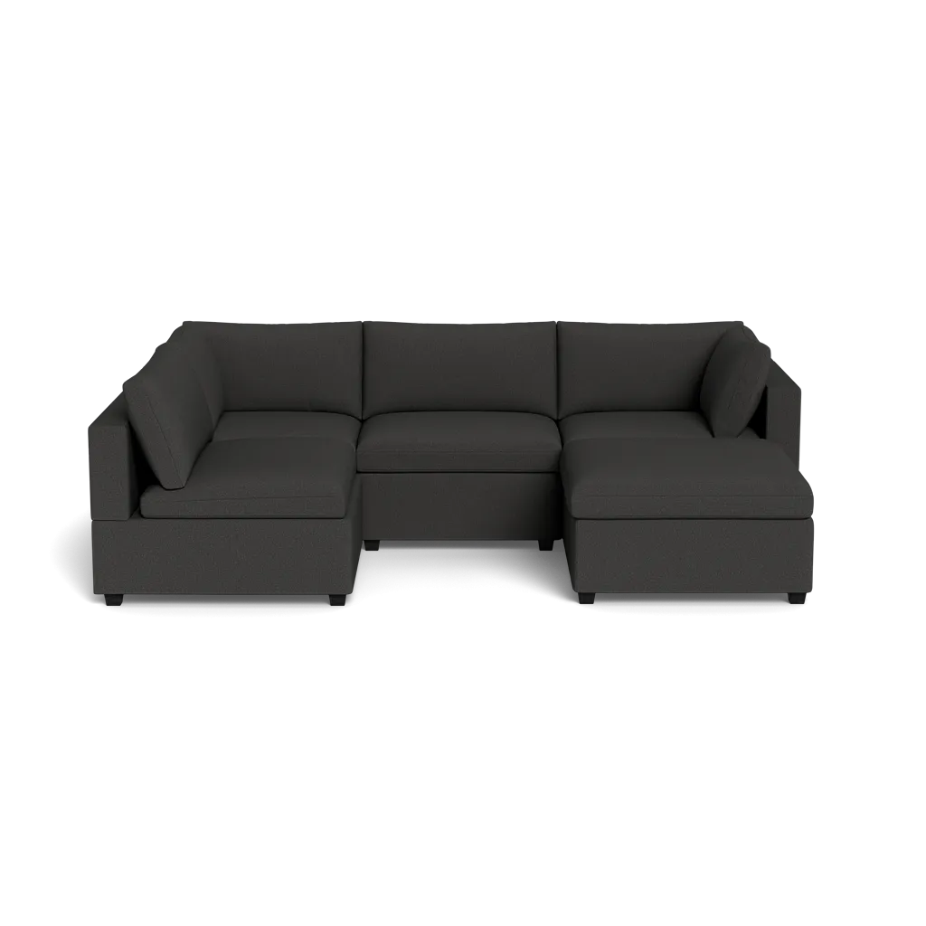 Kova Box Cushion L-Shape   Ottoman