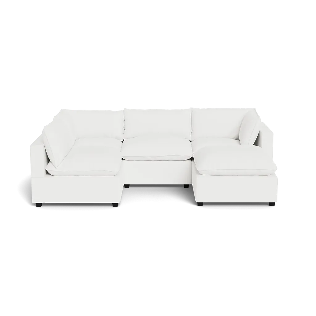 Kova Box Cushion L-Shape   Ottoman