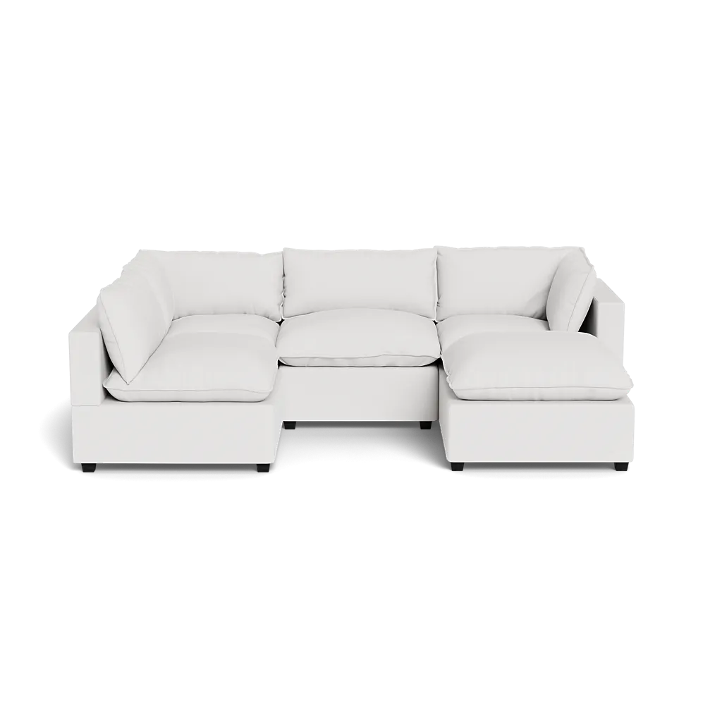 Kova Box Cushion L-Shape   Ottoman