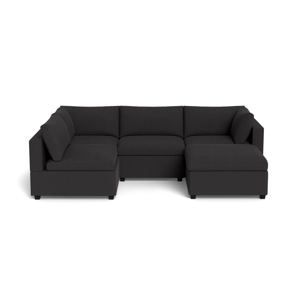 Kova Box Cushion L-Shape   Ottoman