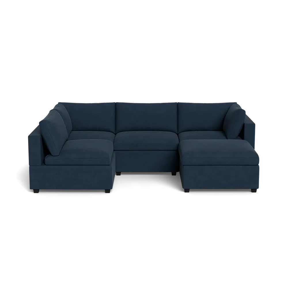 Kova Box Cushion L-Shape   Ottoman