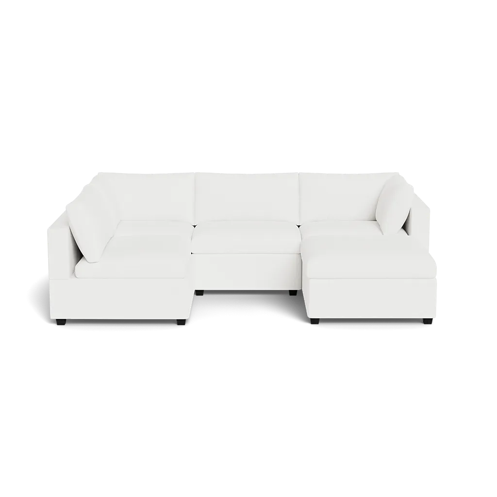 Kova Box Cushion L-Shape   Ottoman
