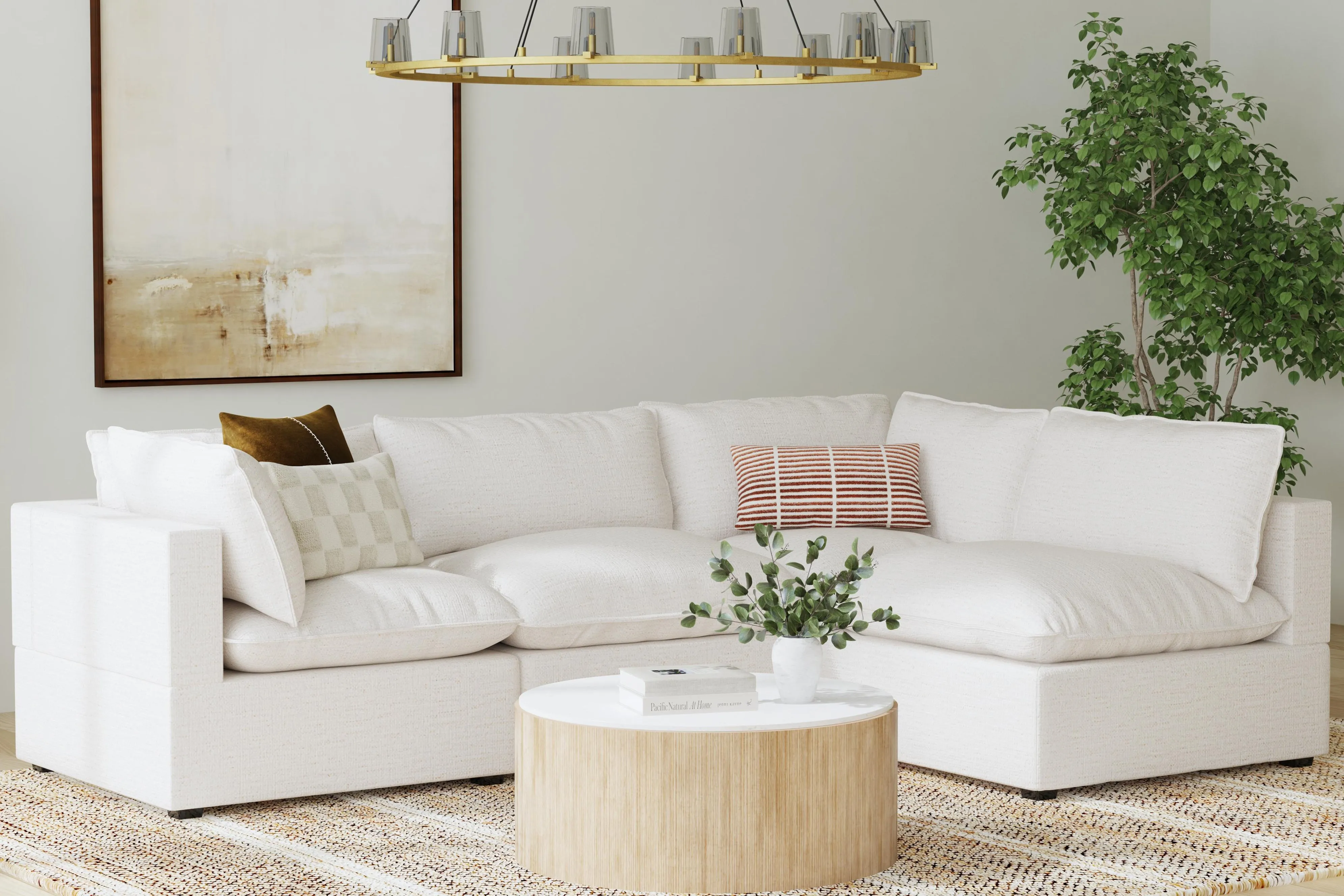 Kova Box Cushion L-Shape