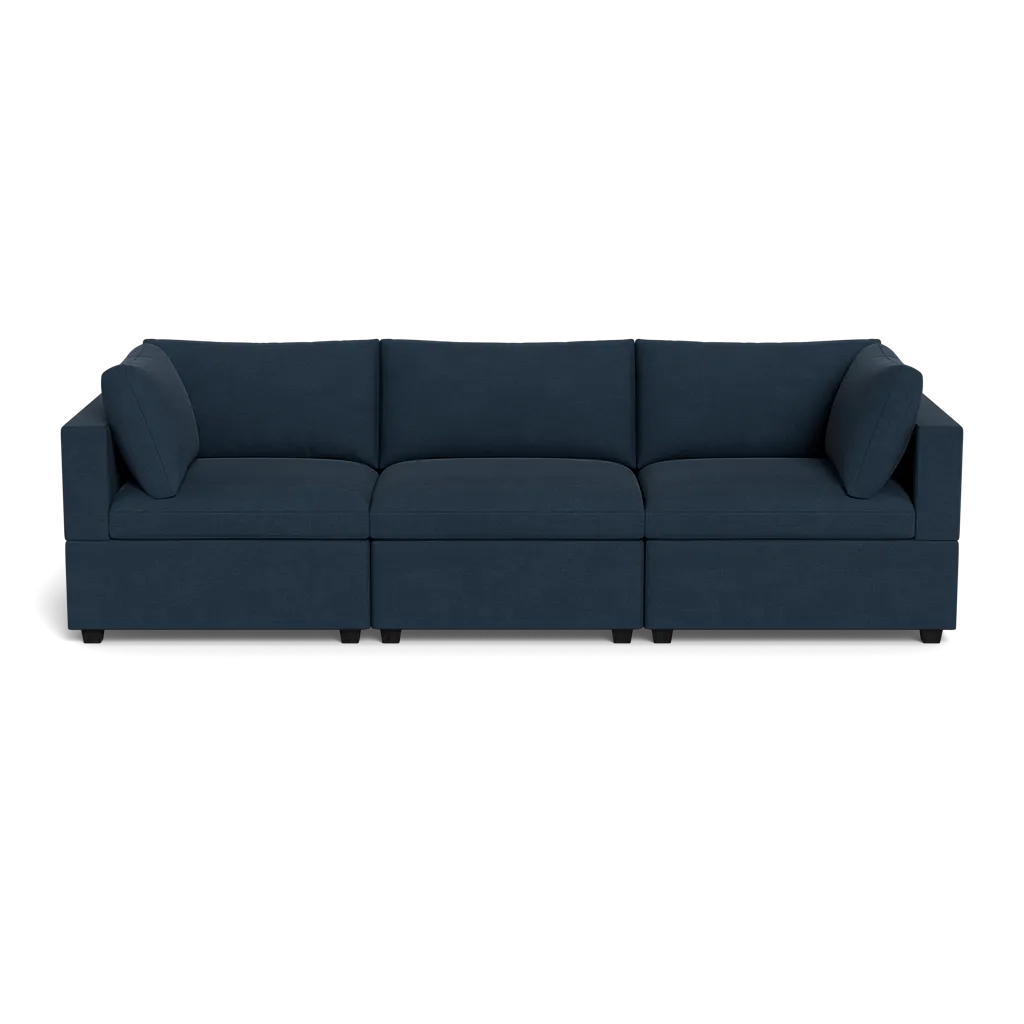 Kova Box Cushion Sofa 122"