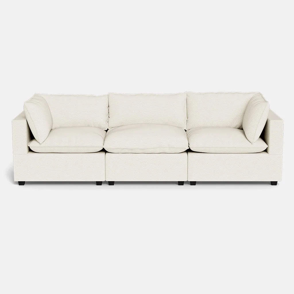 Kova Box Cushion Sofa 122"