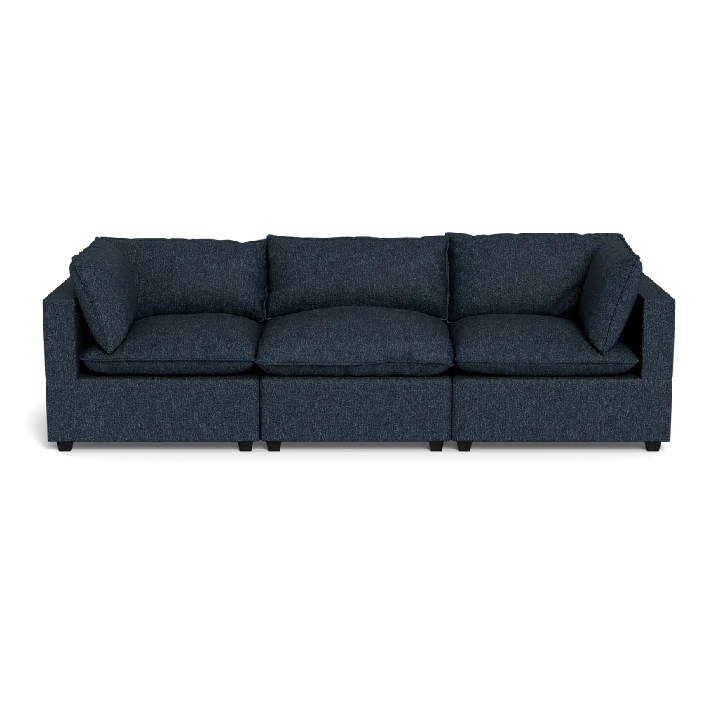 Kova Box Cushion Sofa 122"