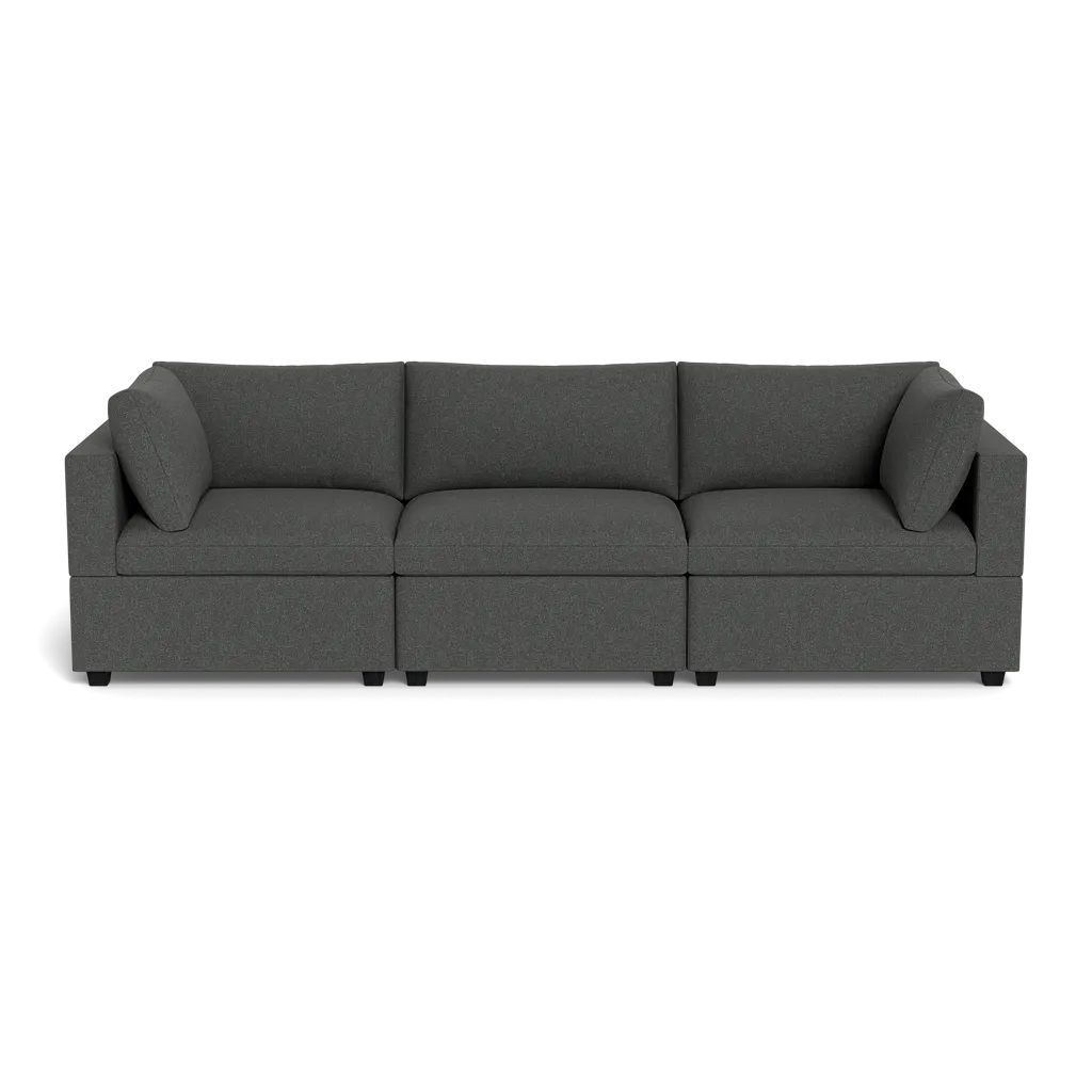 Kova Box Cushion Sofa 122"