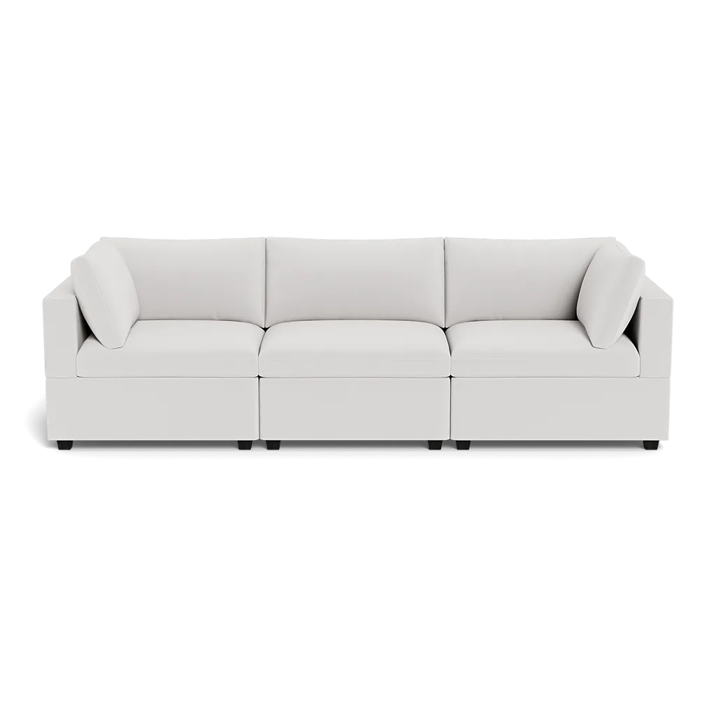 Kova Box Cushion Sofa 122"
