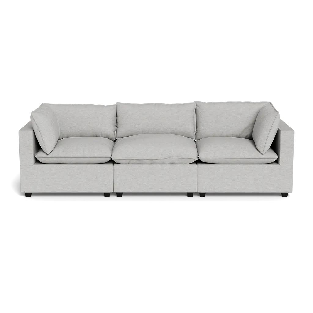 Kova Box Cushion Sofa 122"