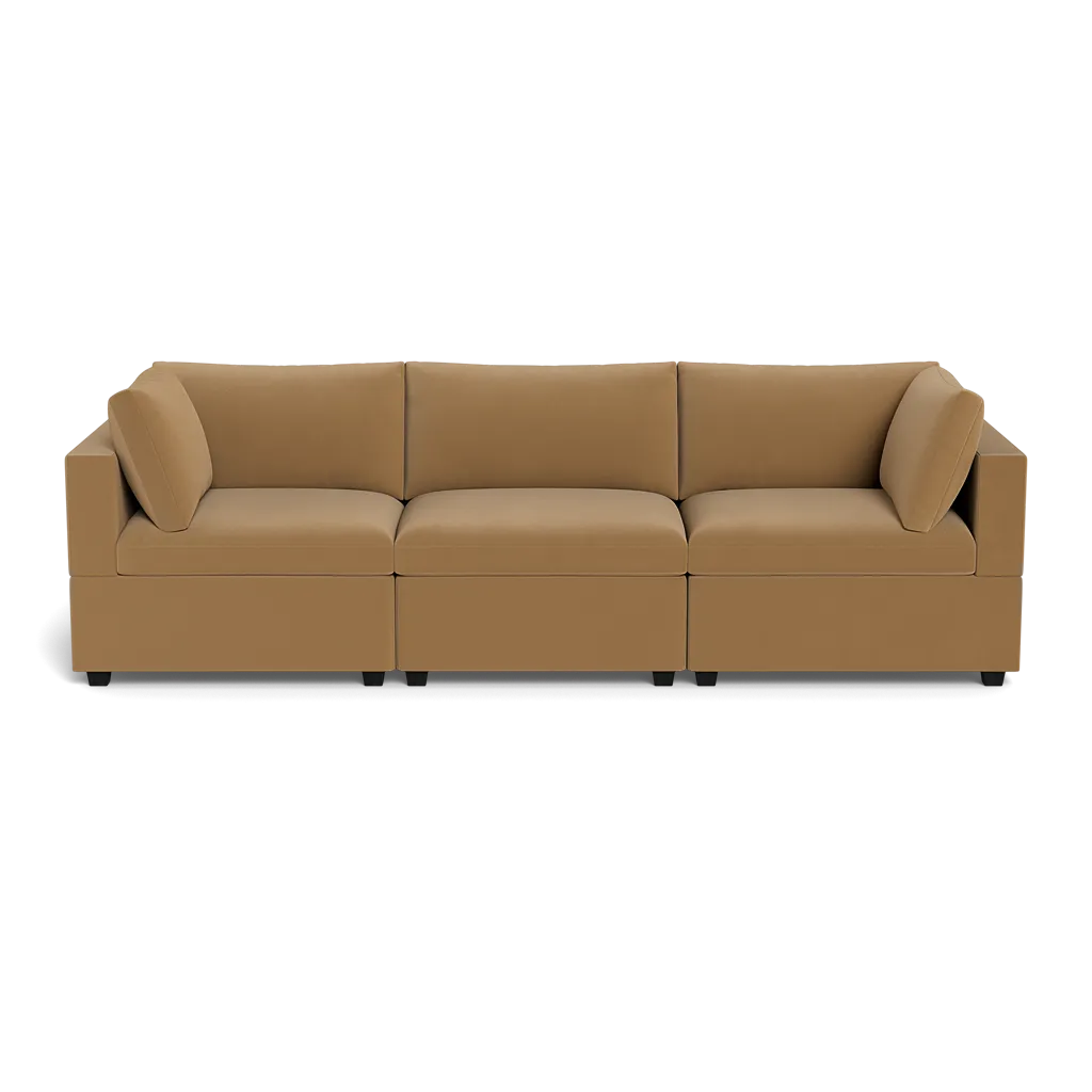 Kova Box Cushion Sofa 122"