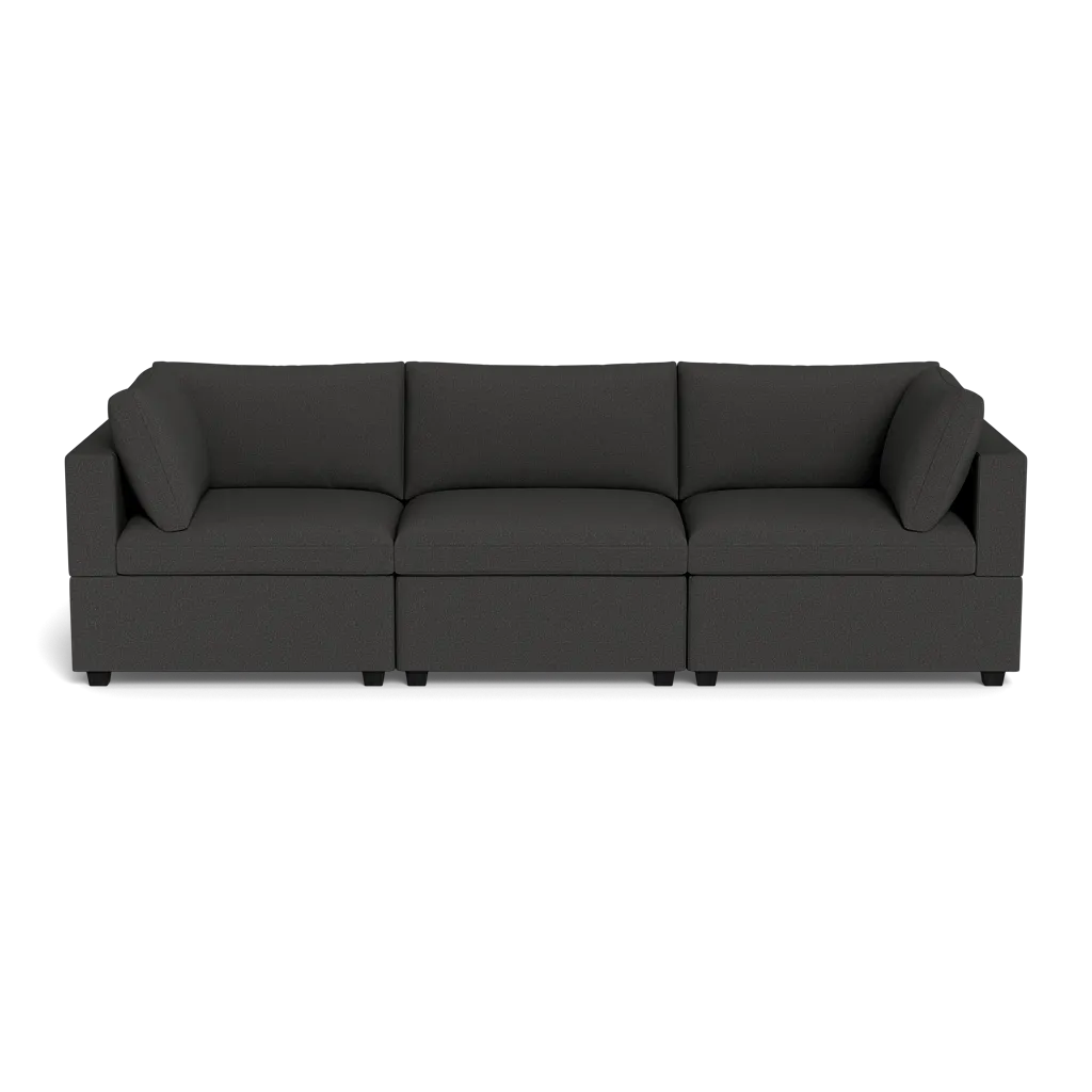 Kova Box Cushion Sofa 122"