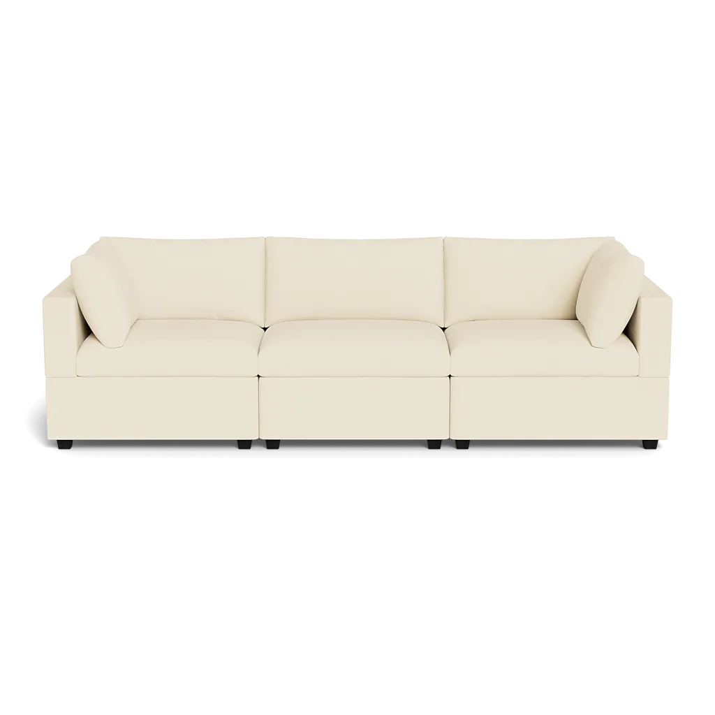 Kova Box Cushion Sofa 122"
