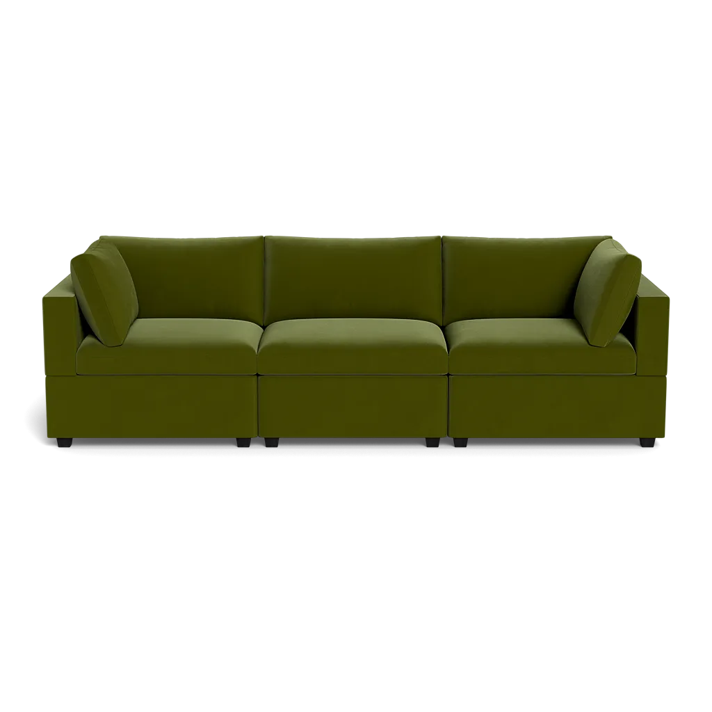 Kova Box Cushion Sofa 122"