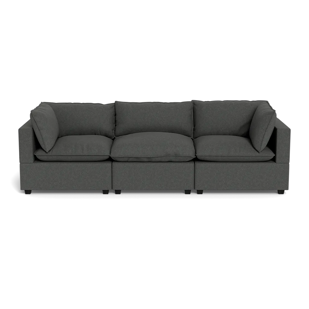 Kova Box Cushion Sofa 122"