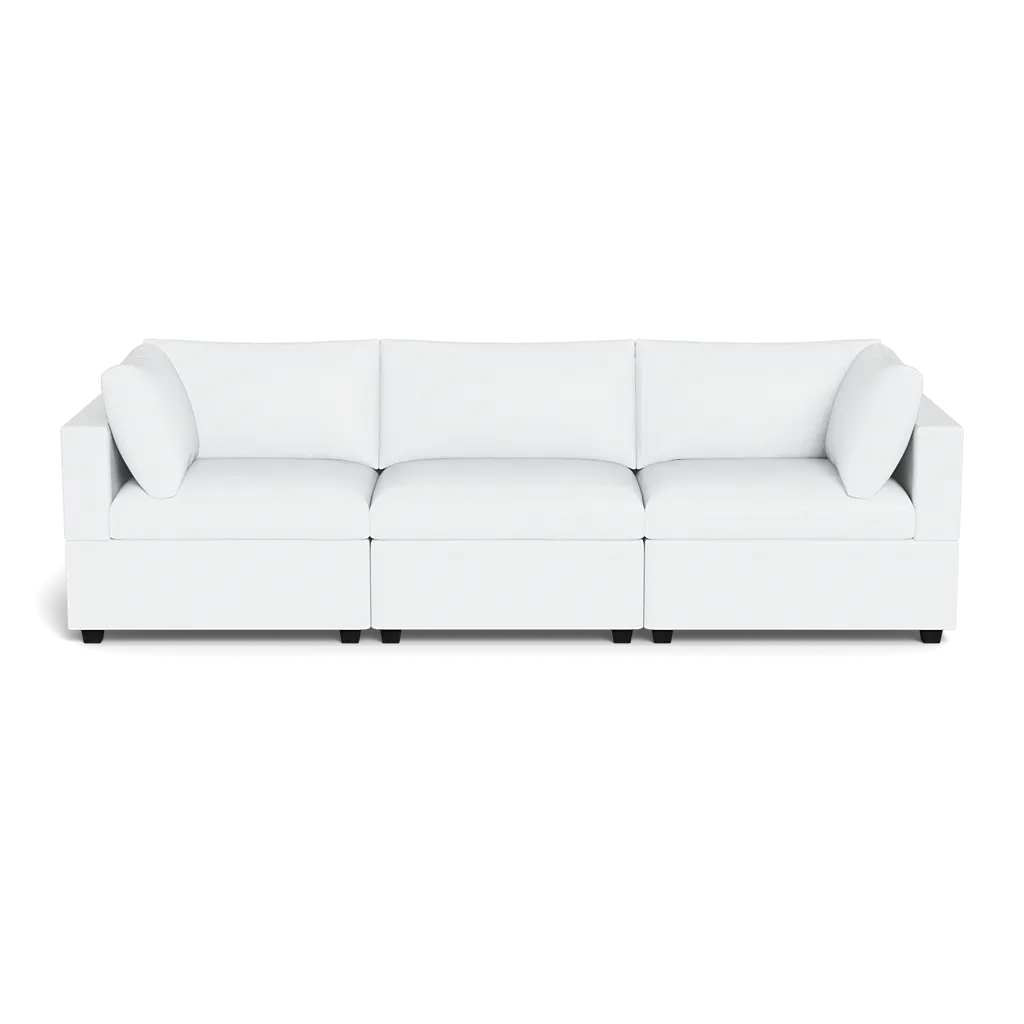 Kova Box Cushion Sofa 122"