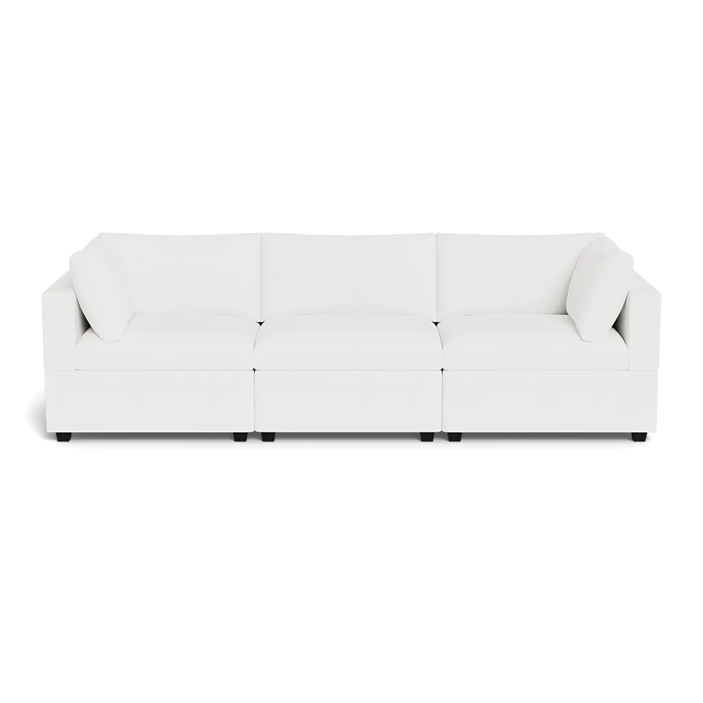 Kova Box Cushion Sofa 122"