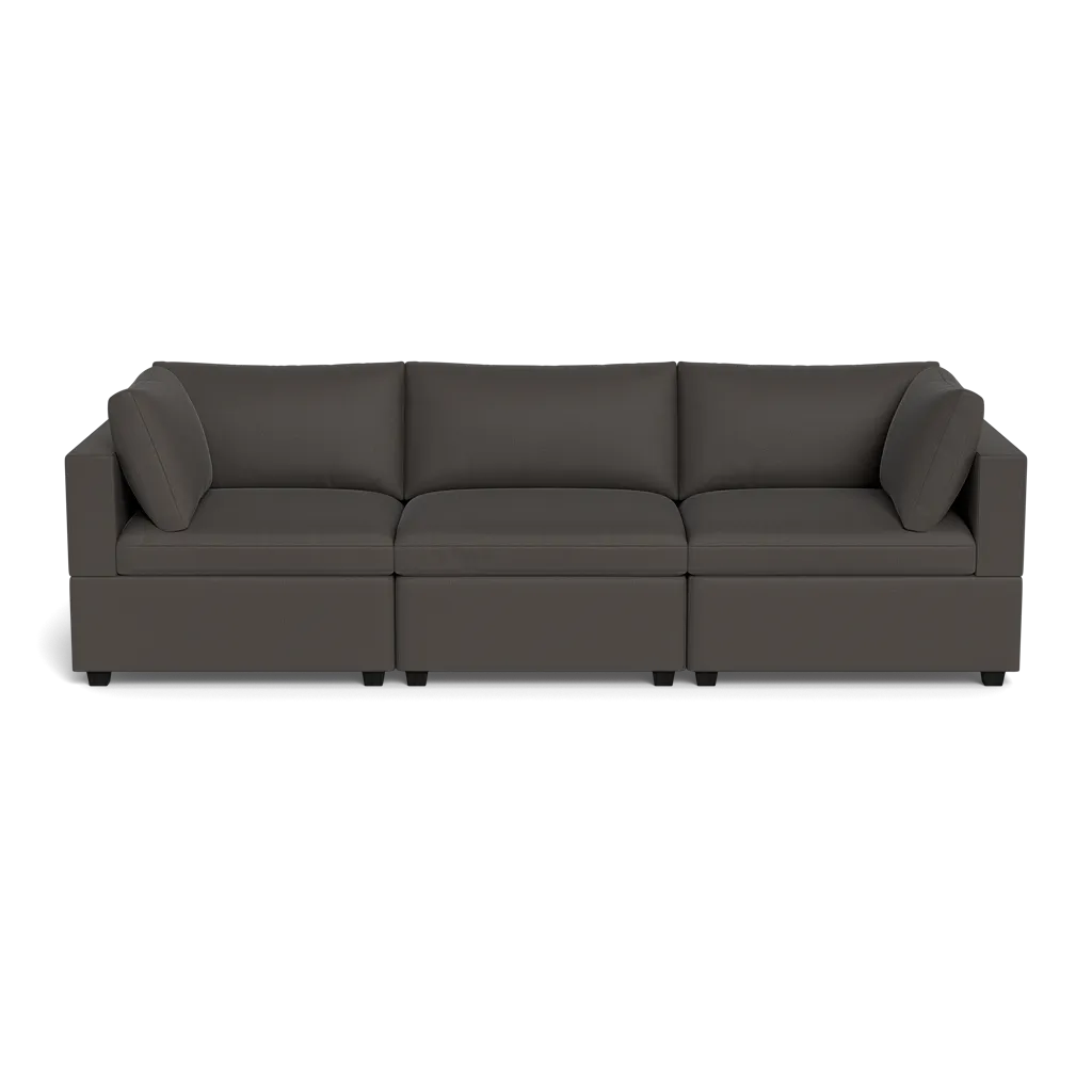 Kova Box Cushion Sofa 122"
