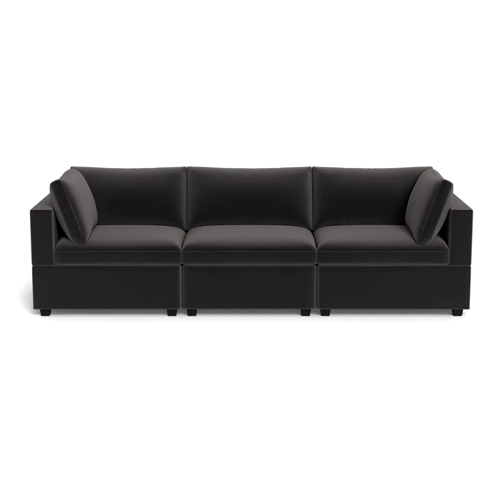 Kova Box Cushion Sofa 122"
