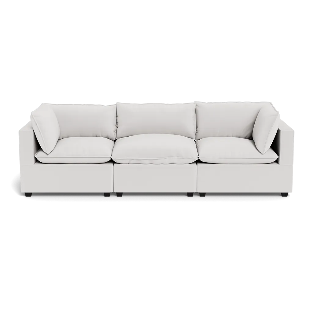 Kova Box Cushion Sofa 122"
