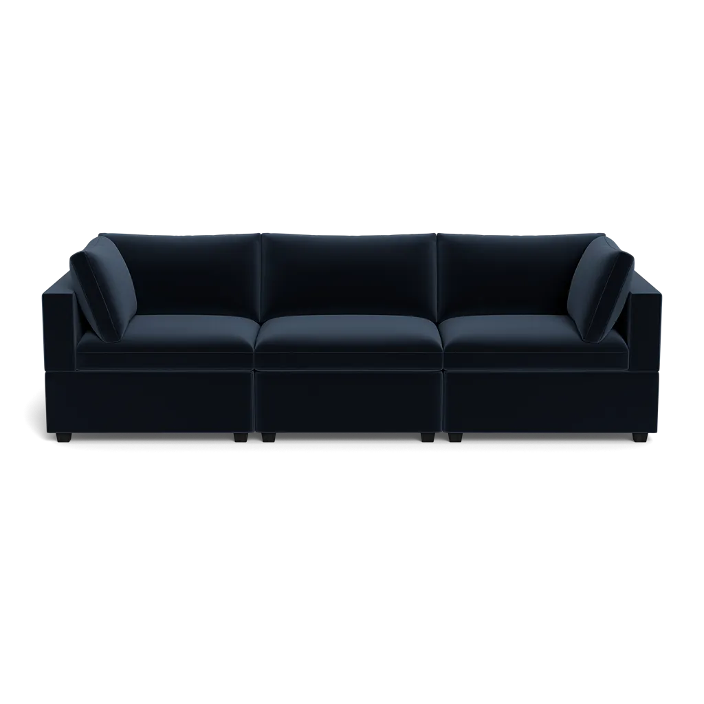 Kova Box Cushion Sofa 122"