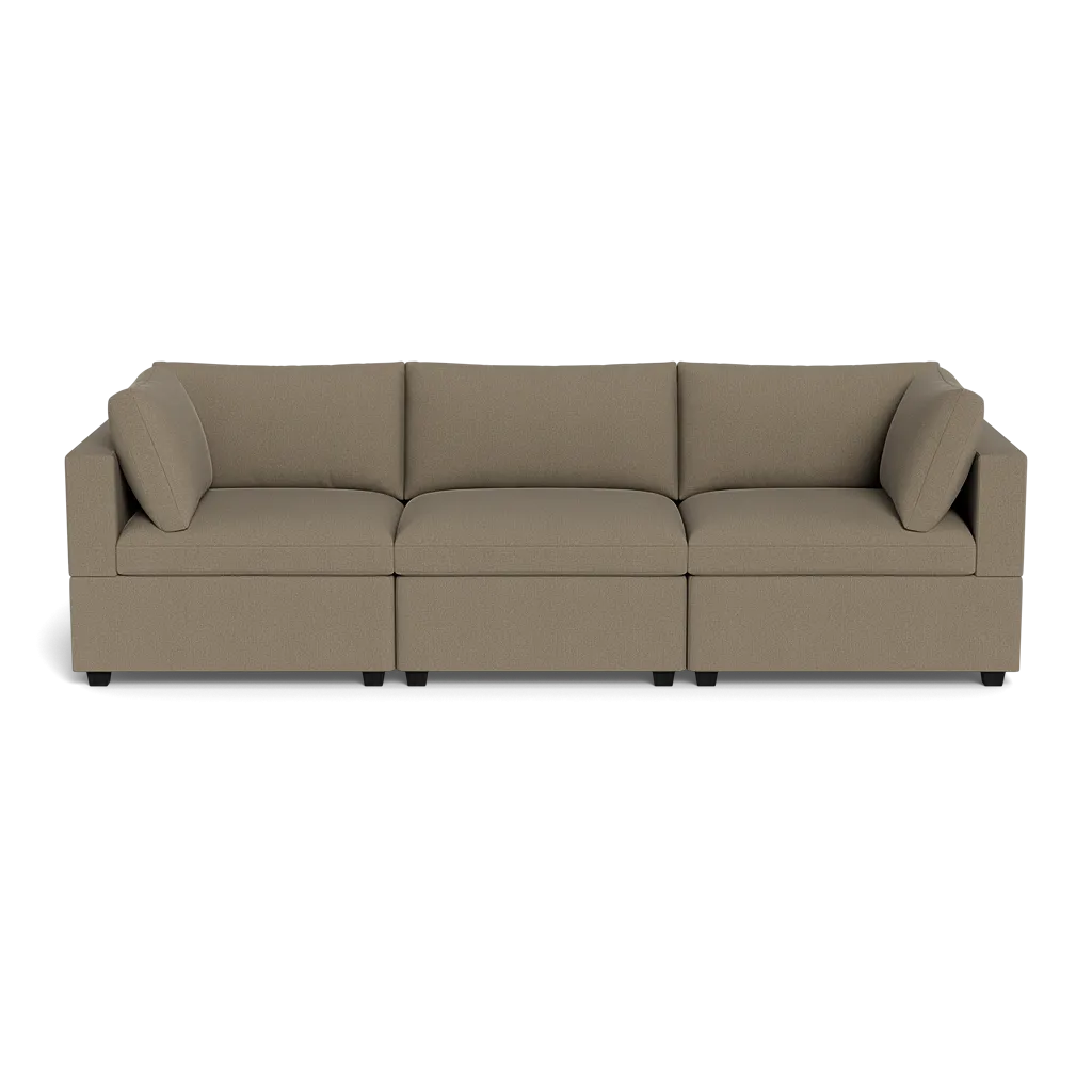 Kova Box Cushion Sofa 122"