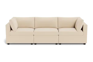 Kova Box Cushion Sofa 122"