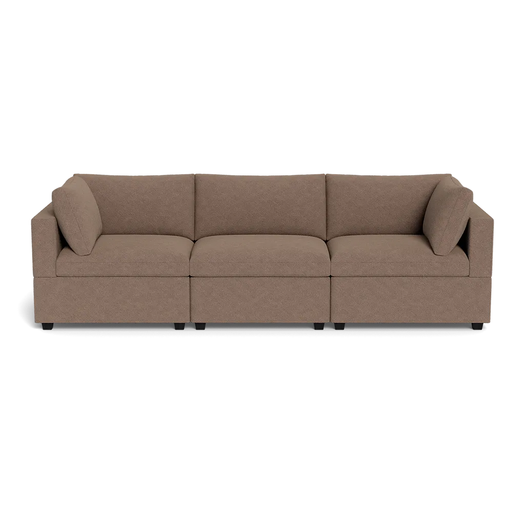 Kova Box Cushion Sofa 122"