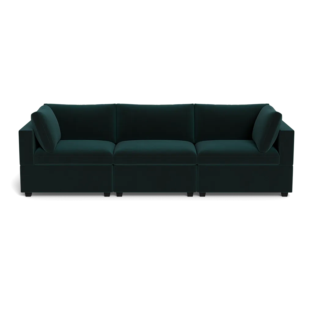 Kova Box Cushion Sofa 122"