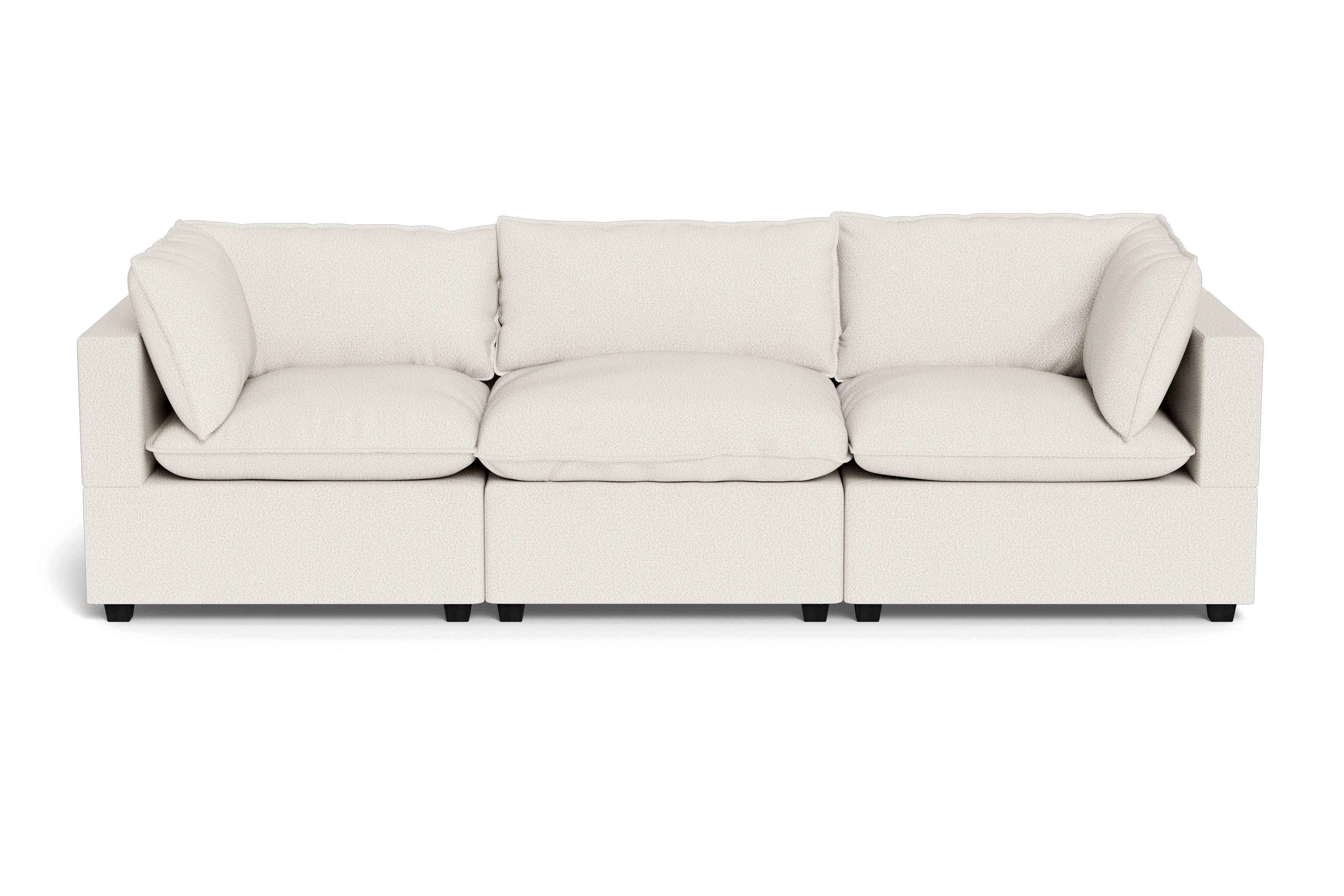 Kova Box Cushion Sofa 122"