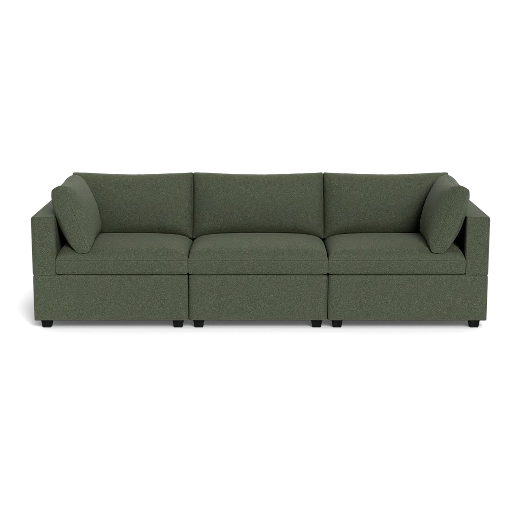 Kova Box Cushion Sofa 122"