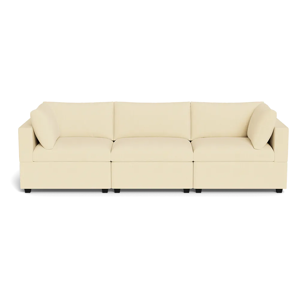 Kova Box Cushion Sofa 122"