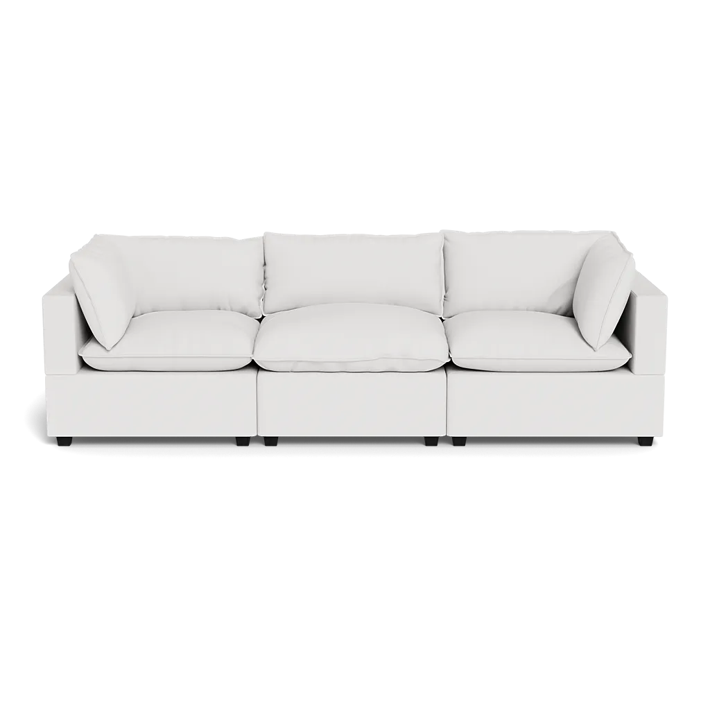 Kova Box Cushion Sofa 122"