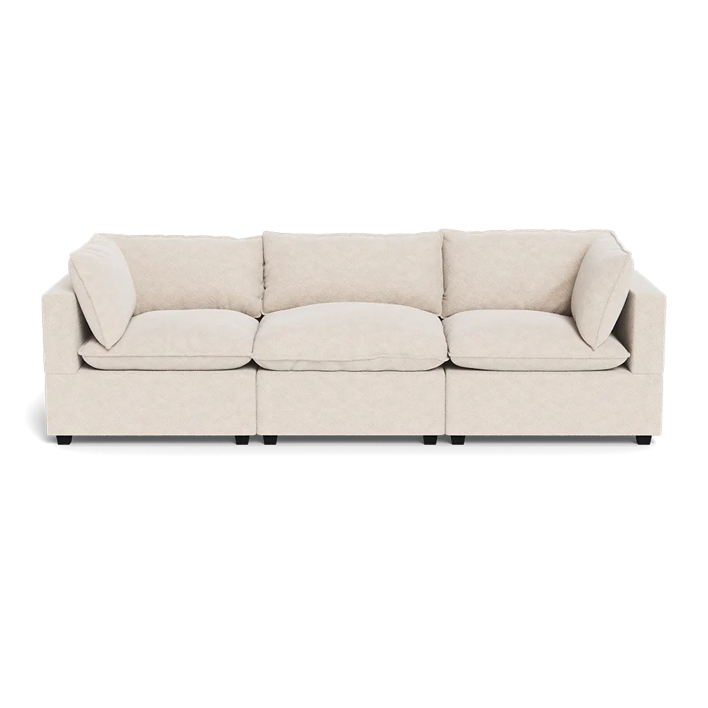 Kova Box Cushion Sofa 122"