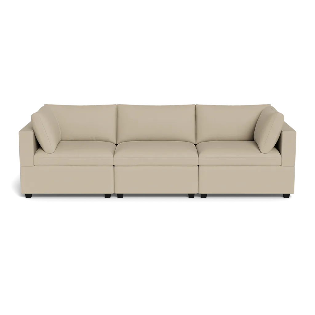 Kova Box Cushion Sofa 122"