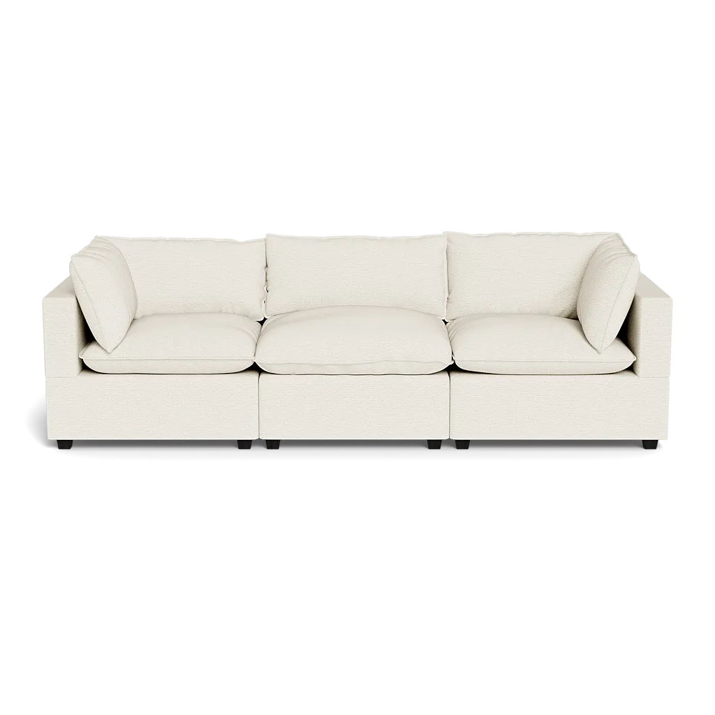 Kova Box Cushion Sofa 122"