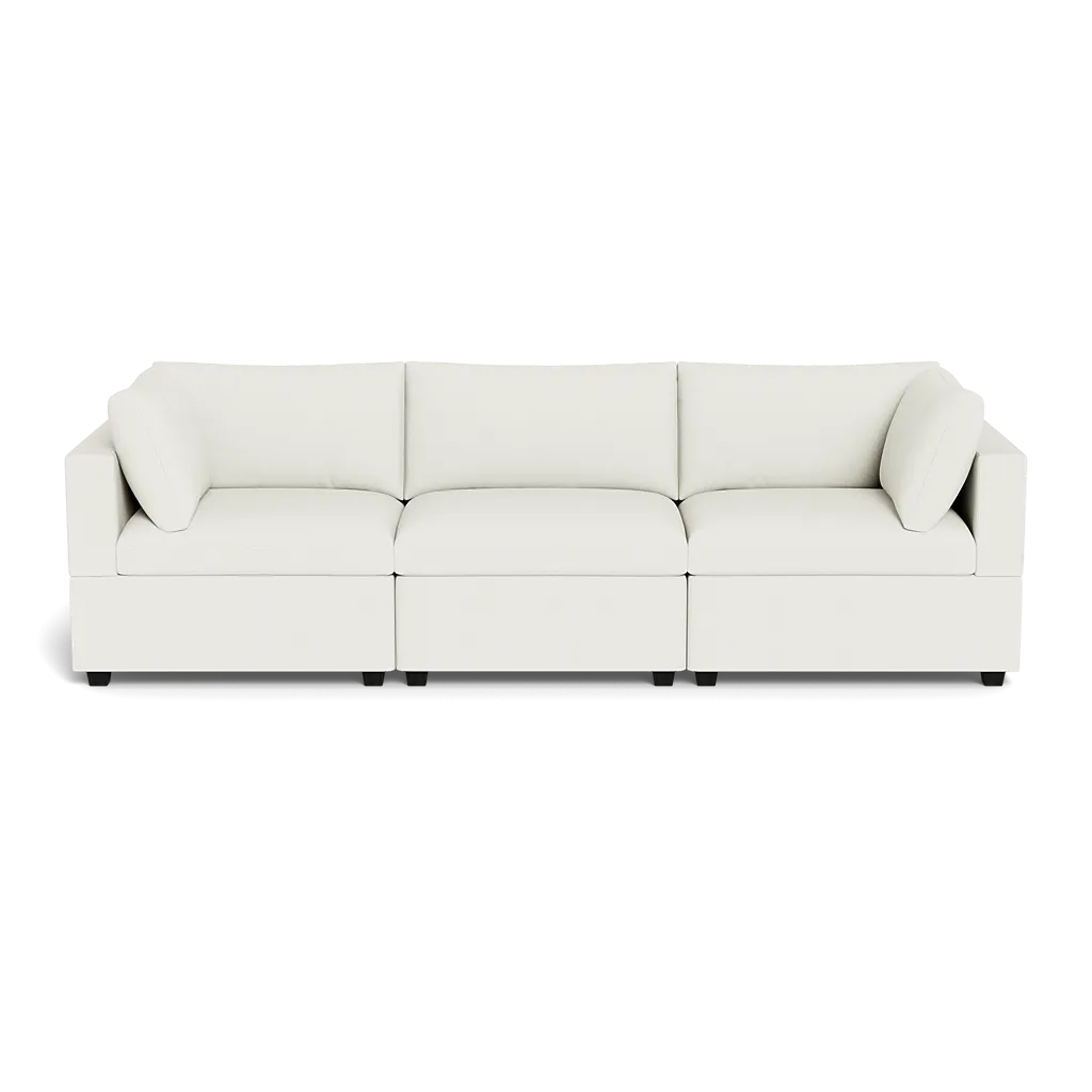 Kova Box Cushion Sofa 122"