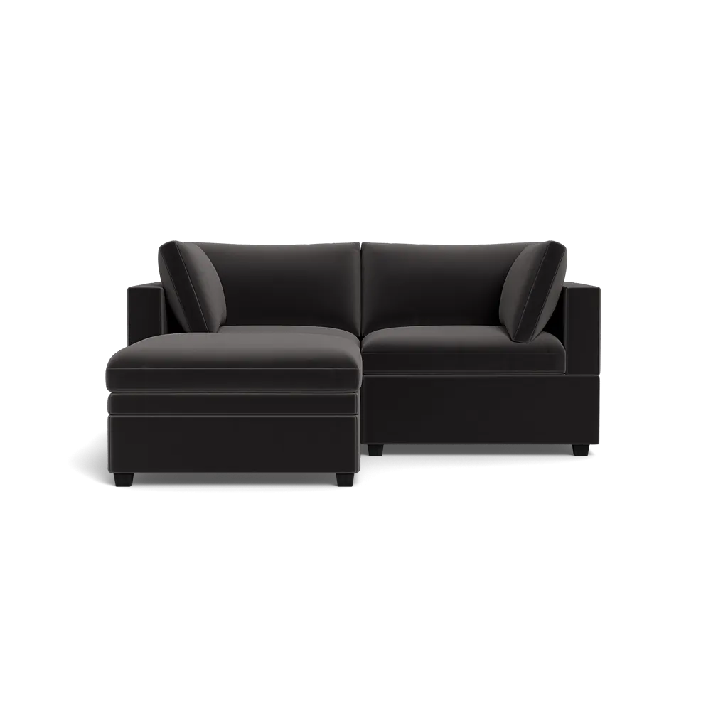 Kova Box Cushion Sofa 86"   Ottoman