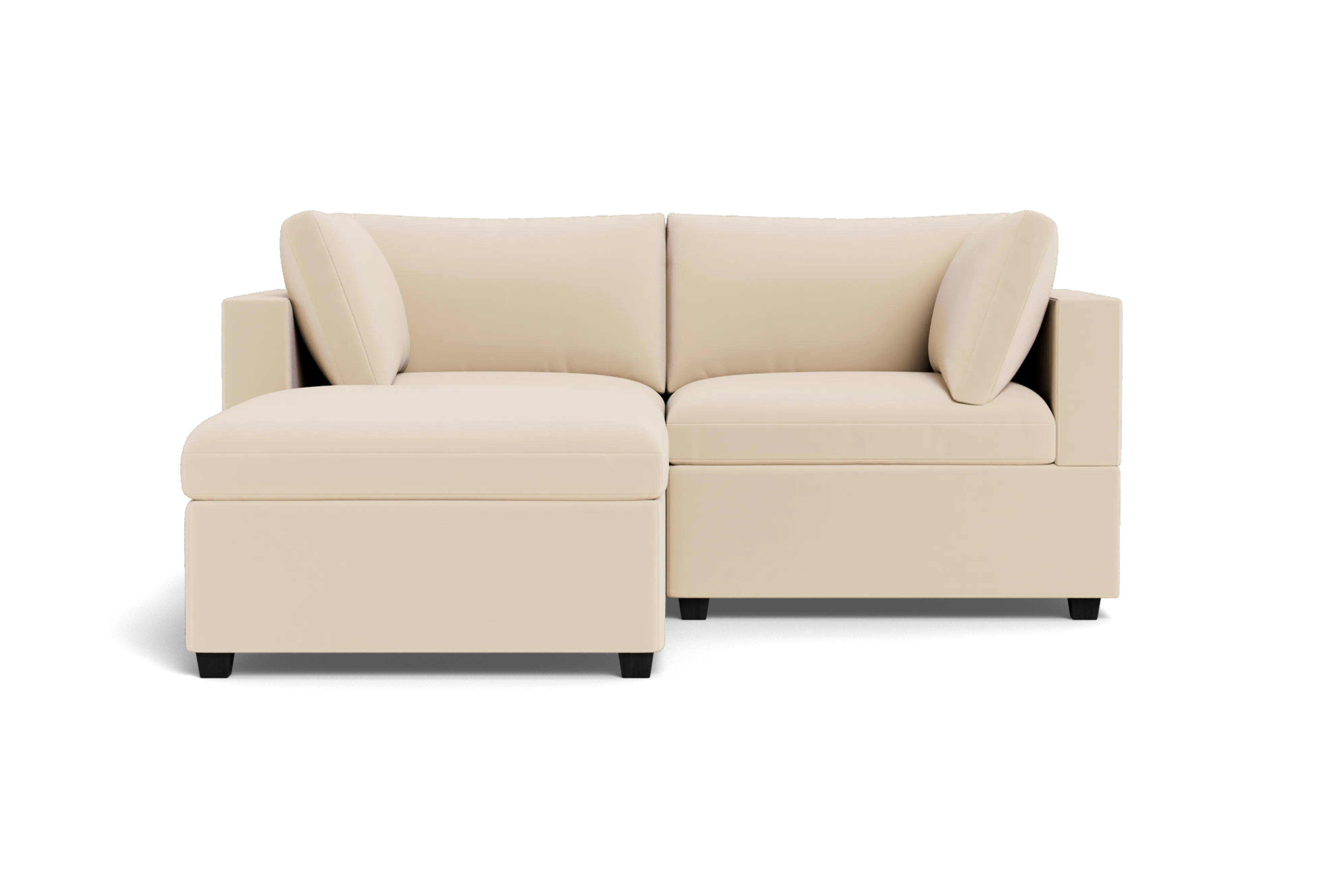 Kova Box Cushion Sofa 86"   Ottoman