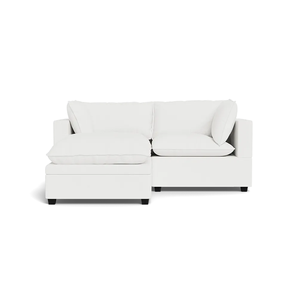 Kova Box Cushion Sofa 86"   Ottoman