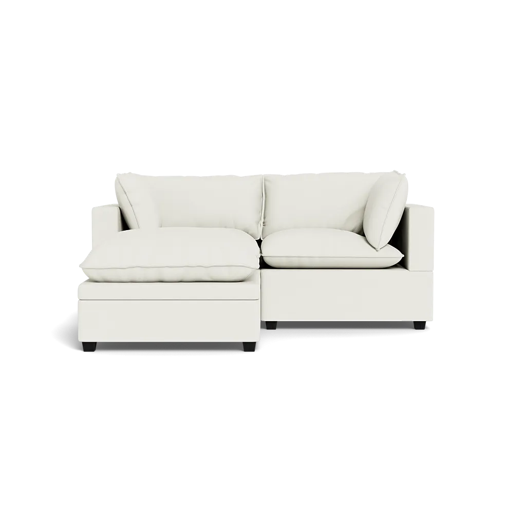 Kova Box Cushion Sofa 86"   Ottoman