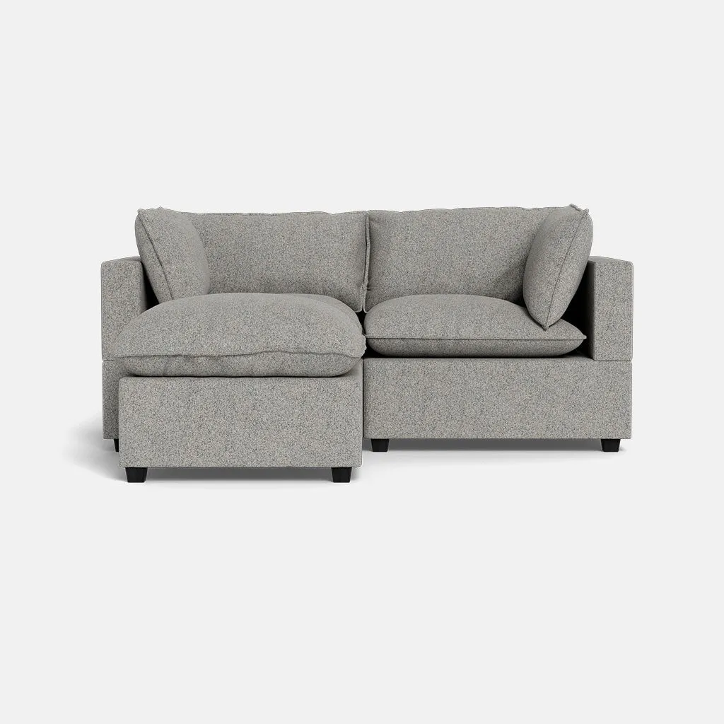 Kova Box Cushion Sofa 86"   Ottoman