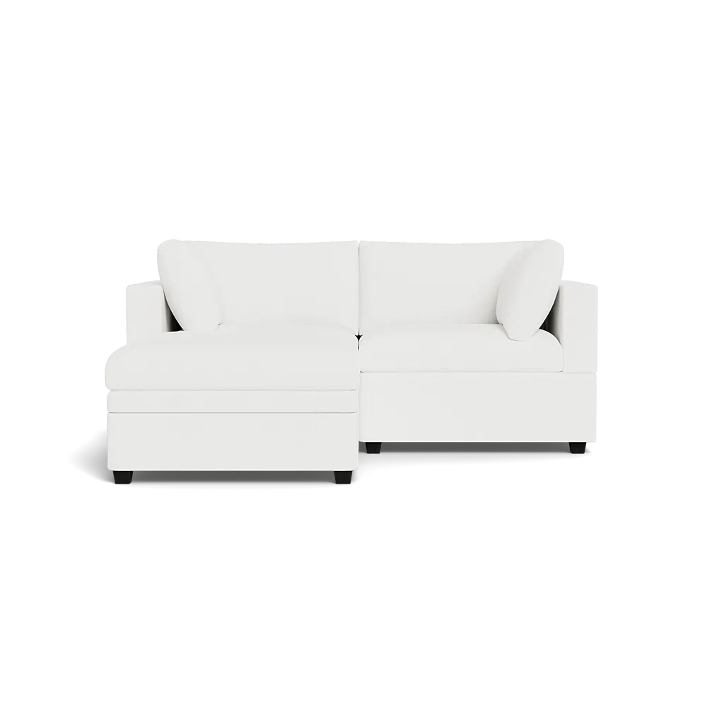 Kova Box Cushion Sofa 86"   Ottoman