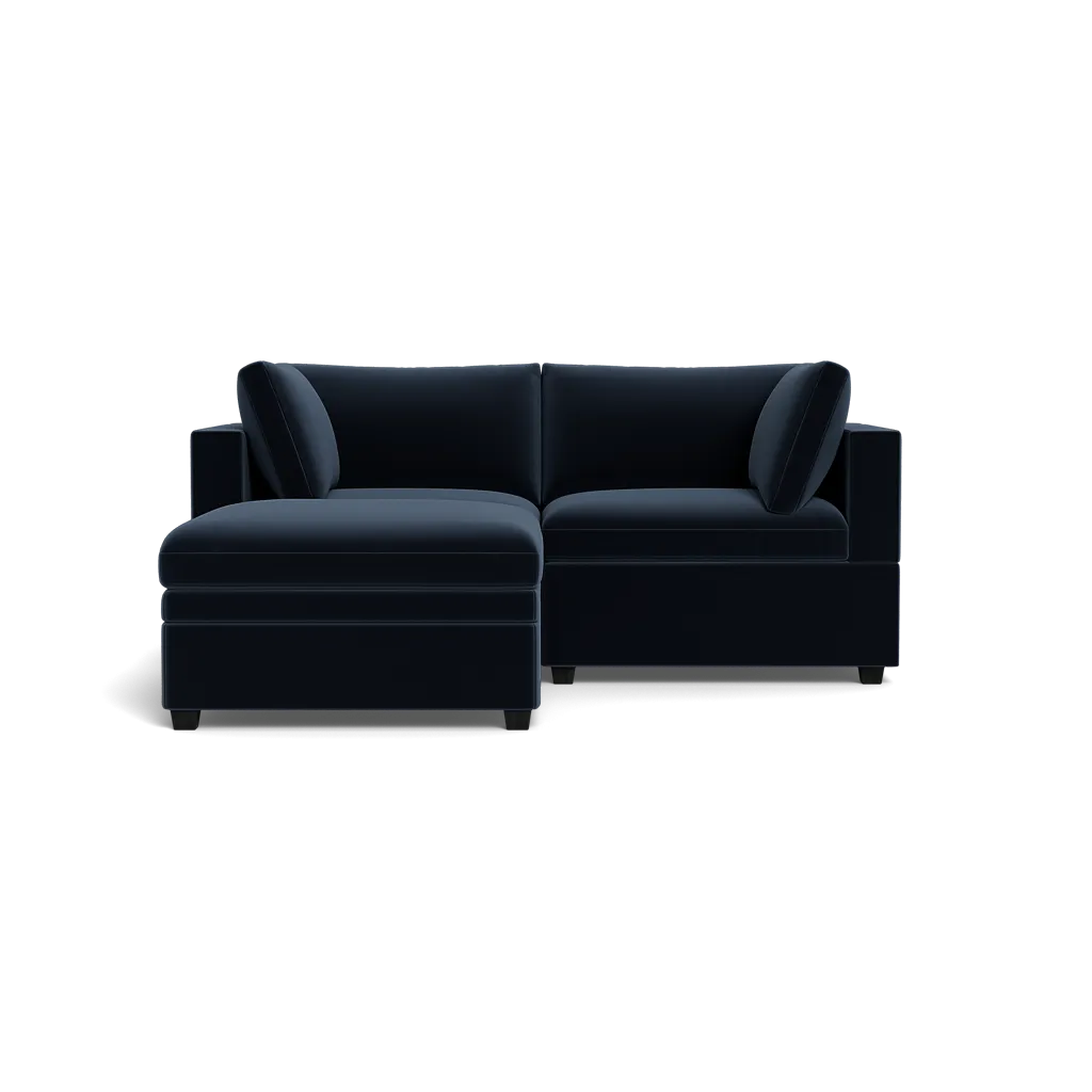 Kova Box Cushion Sofa 86"   Ottoman